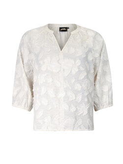 Poools fashion Blouse plain offwhite