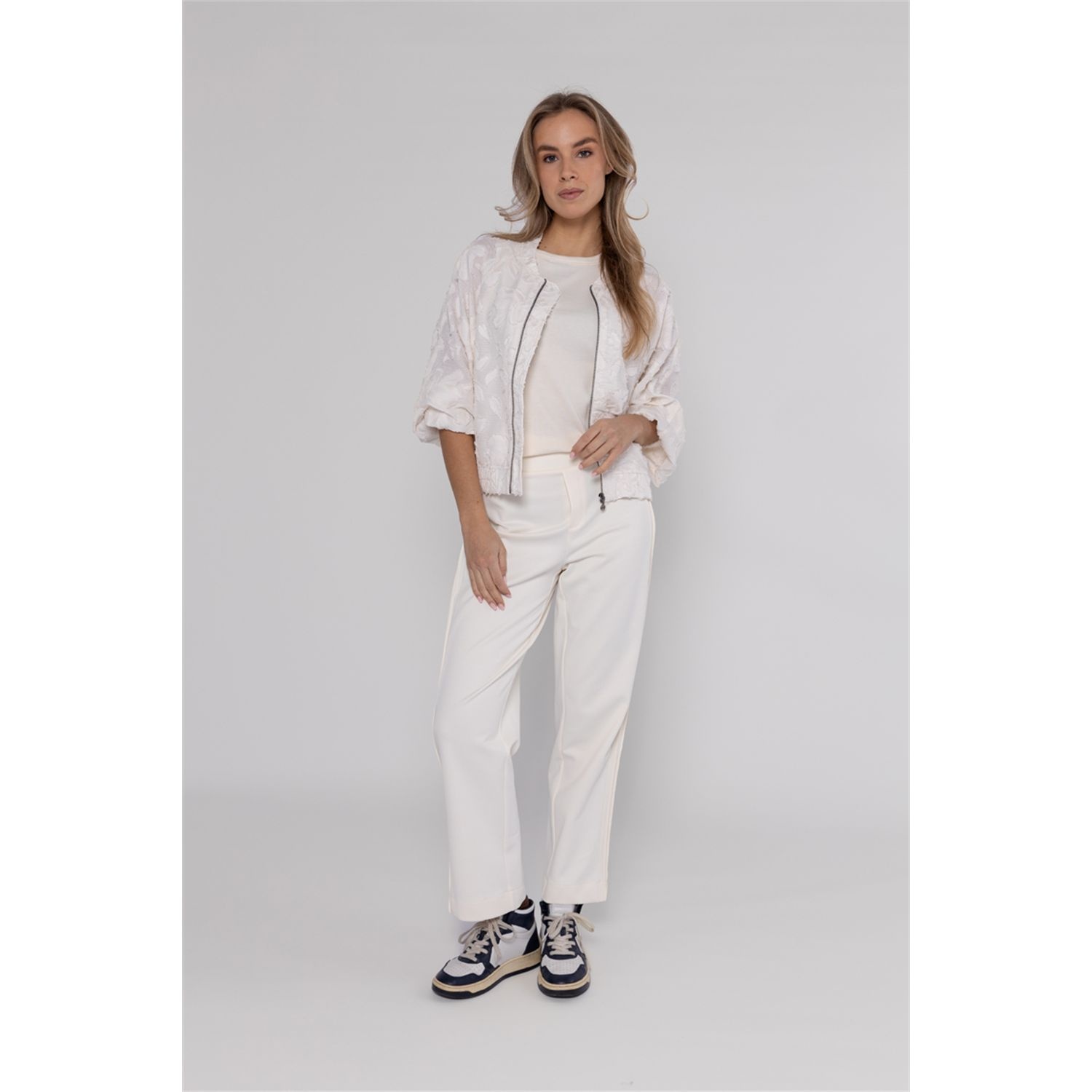 Poools fashion  Jacket plain offwhite