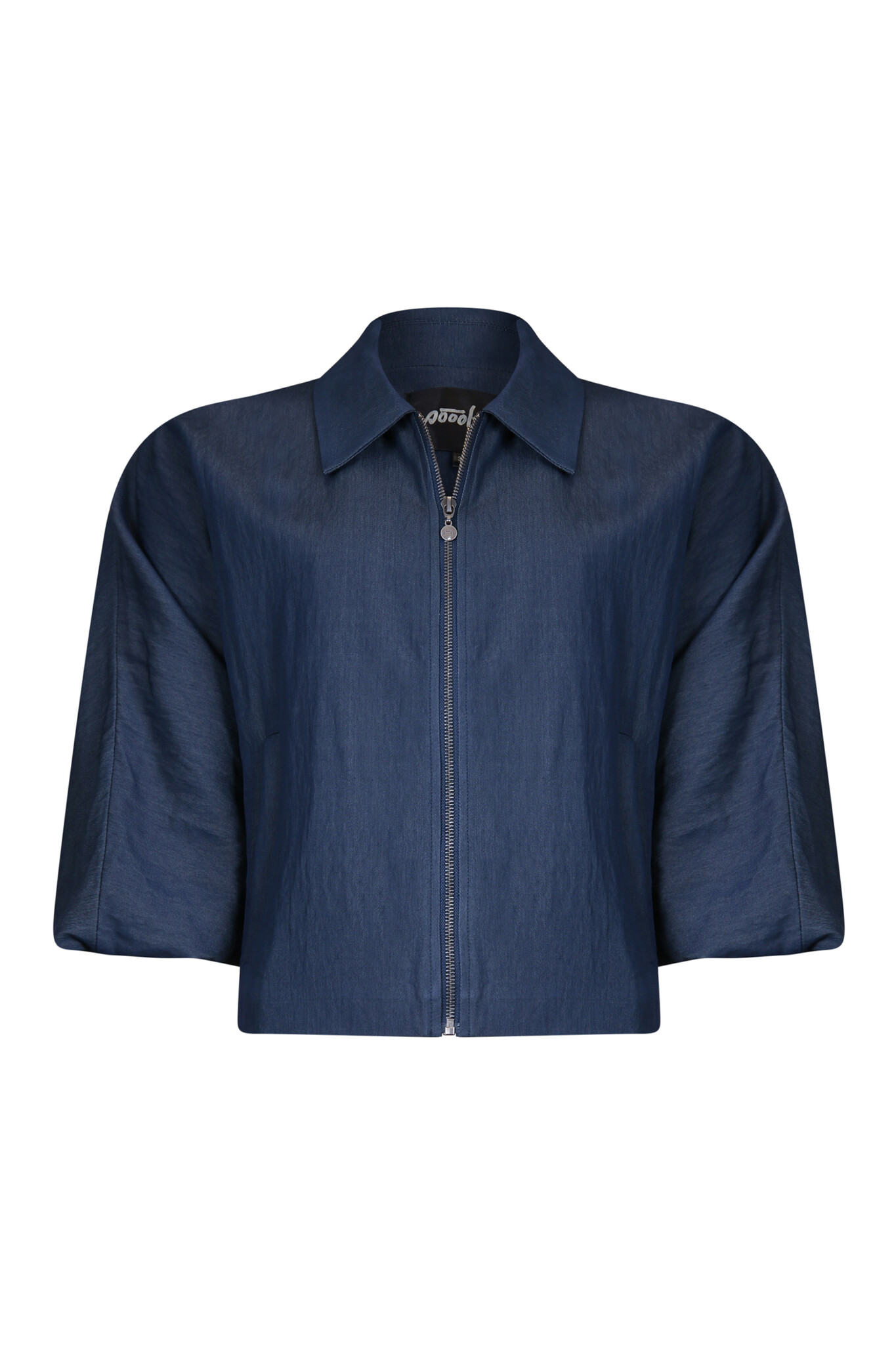 Poools fashion Jacket plain dark blue
