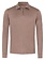luxury polo zip light brown