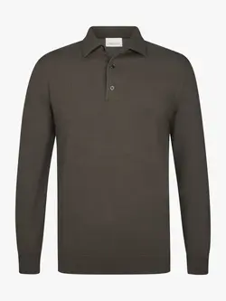 PROFUOMO Half zip Brown
