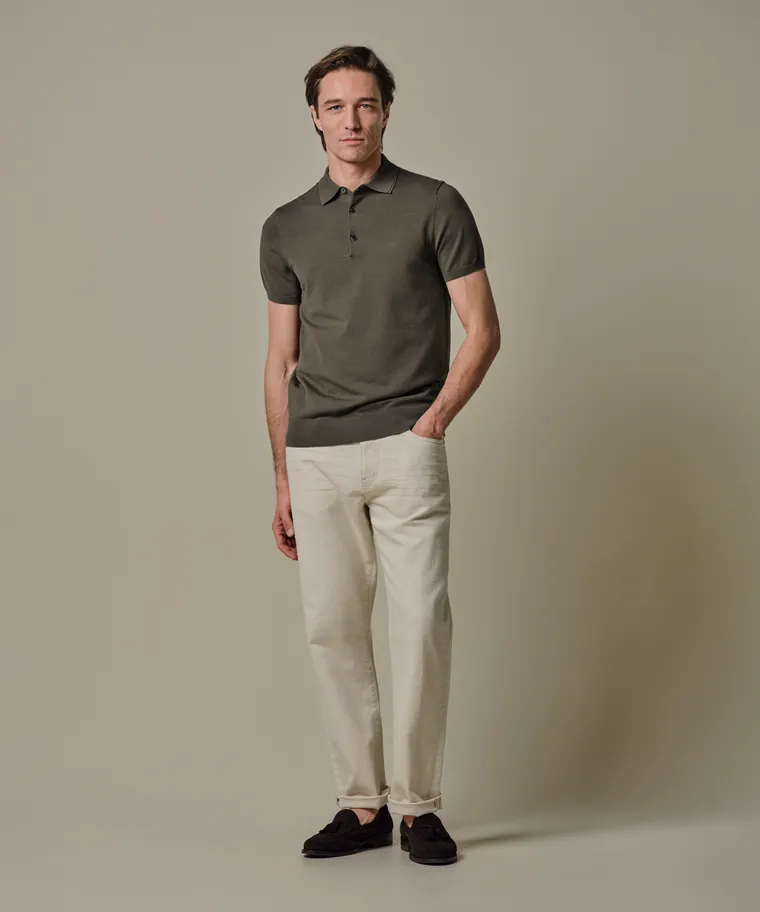 PROFUOMO Polo Brown