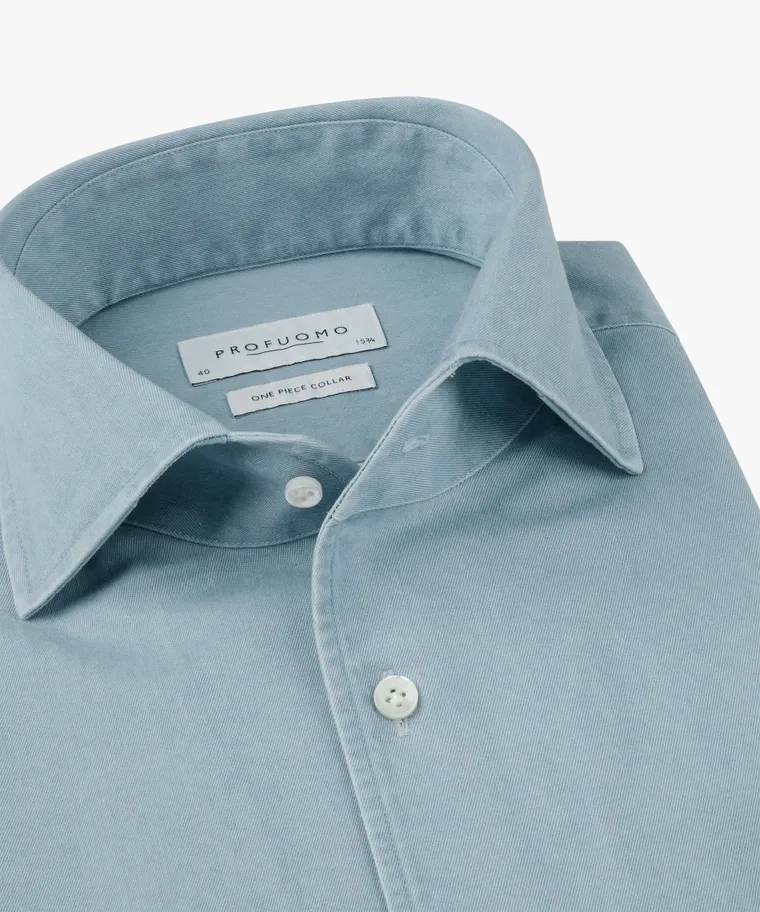 PROFUOMO Spijkerhemd Blue