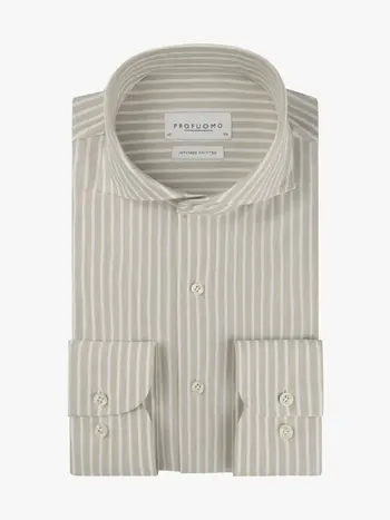 PROFUOMO Overhemd Dark beige