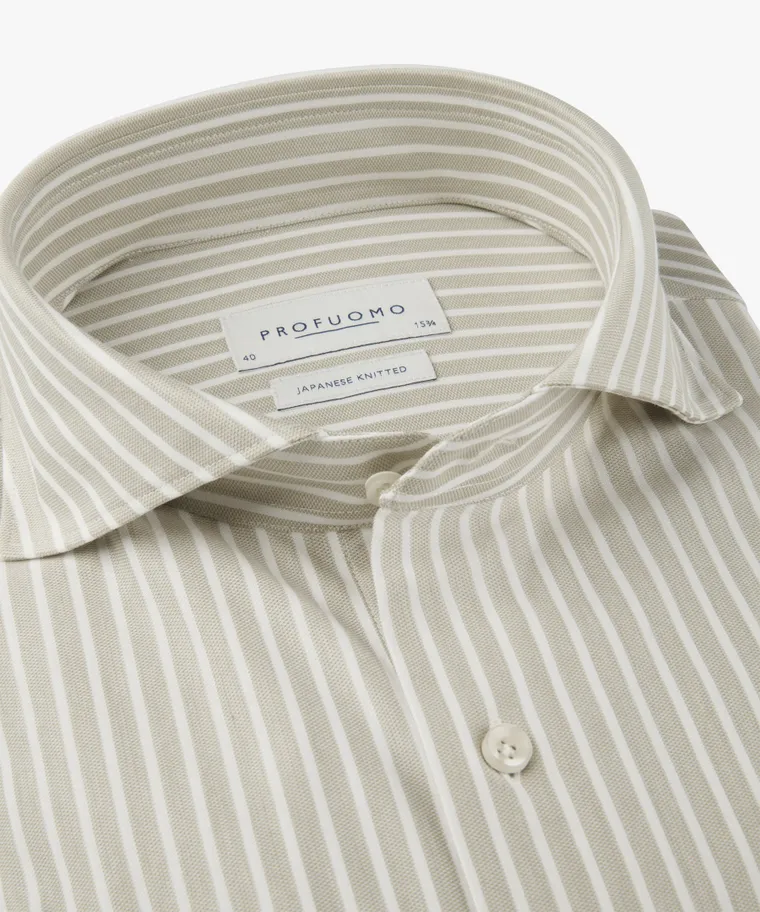 PROFUOMO Overhemd Dark beige