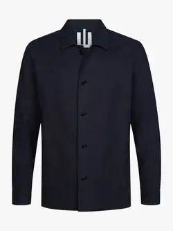 PROFUOMO Overshirt linnen Navy