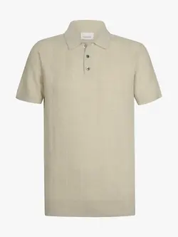 PROFUOMO Polo Raw white