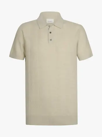 PROFUOMO Polo Raw white