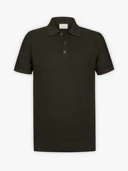 PROFUOMO Polo Dark brown