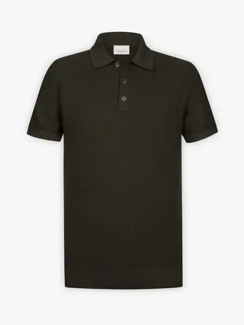 PROFUOMO Polo Dark brown
