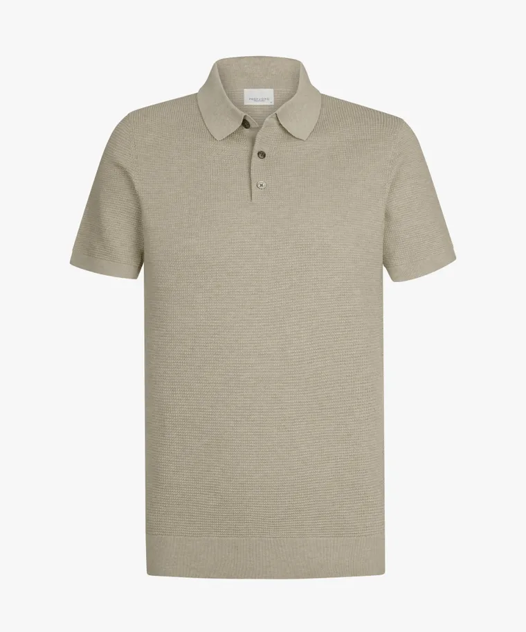 PROFUOMO Polo Beige