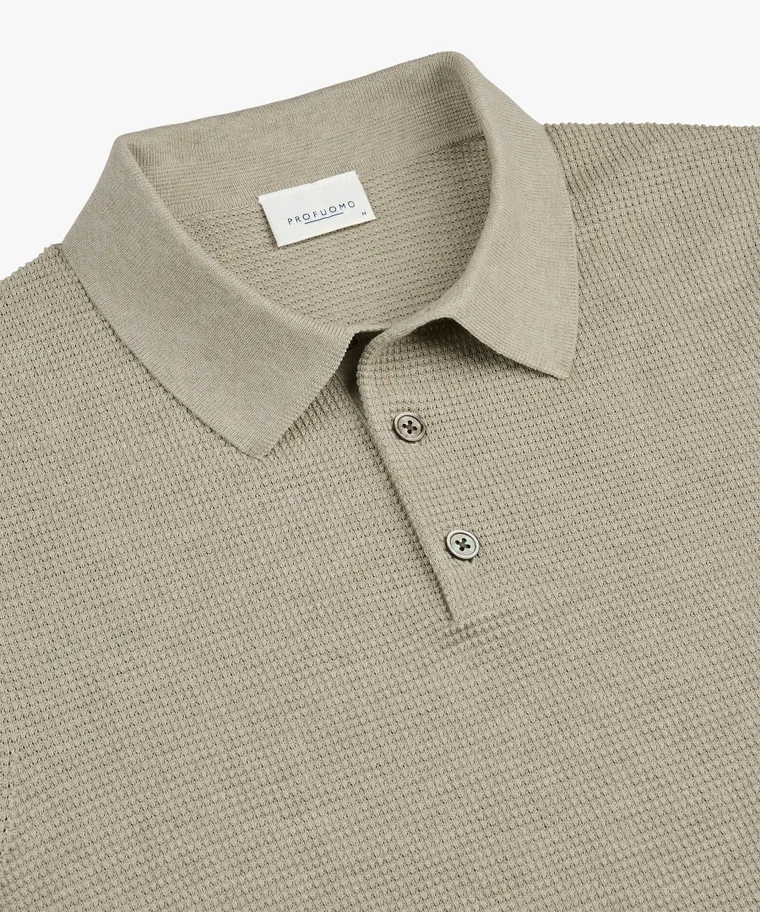 PROFUOMO Polo Beige