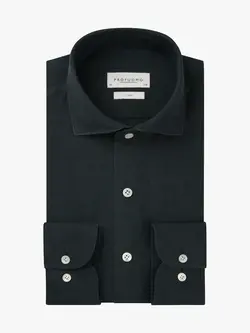 PROFUOMO Overhemd linnen Navy
