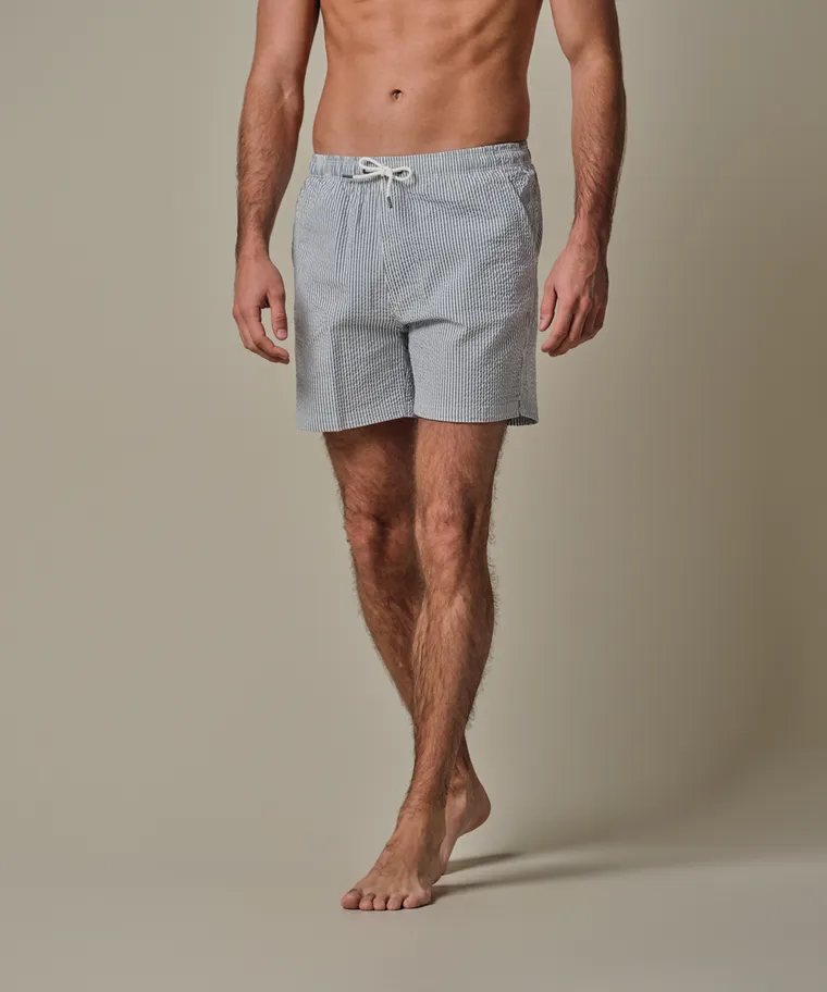 PROFUOMO Zwembroek blue stripe