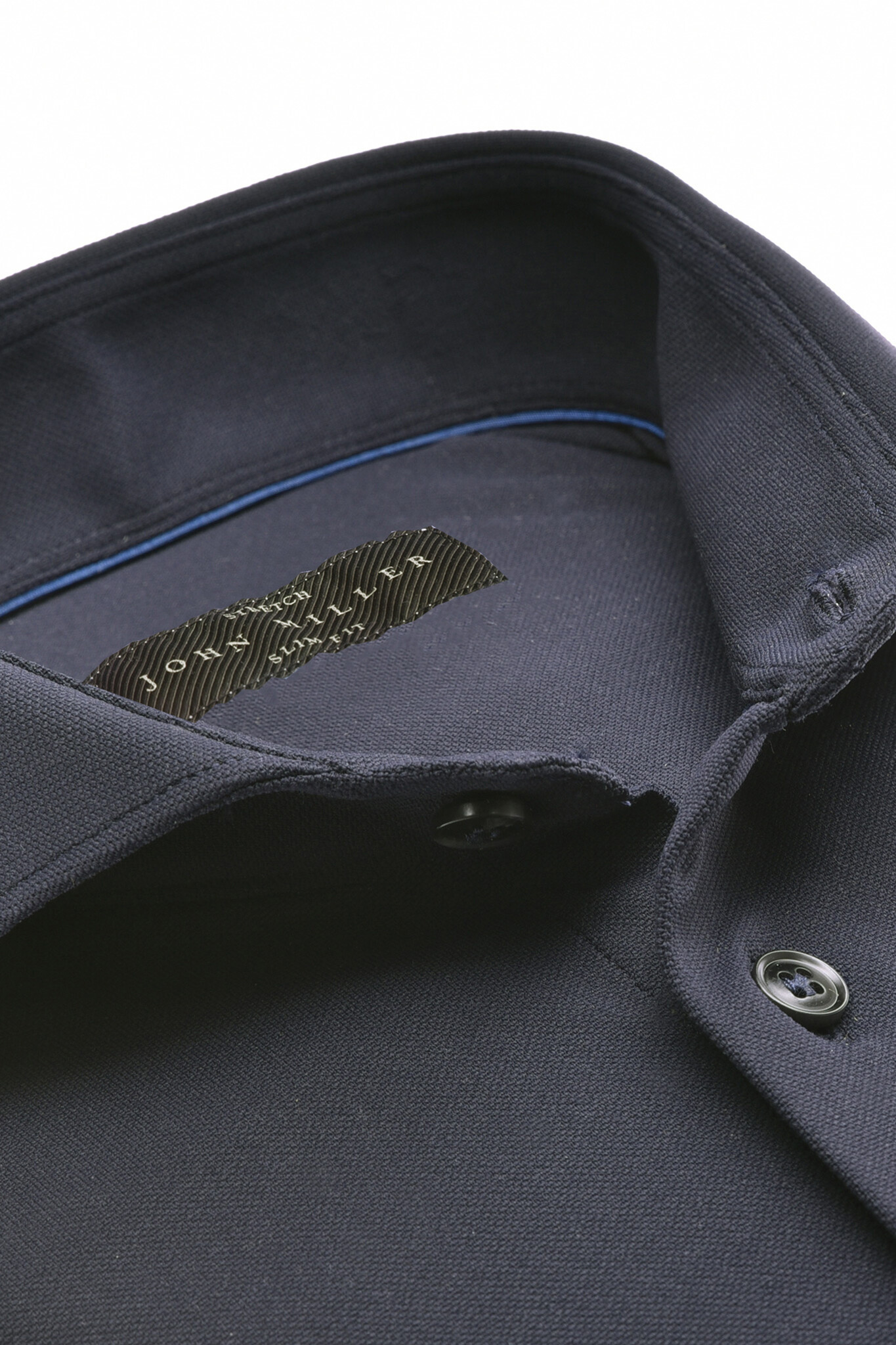 John Miller Overhemd Donkerblauw