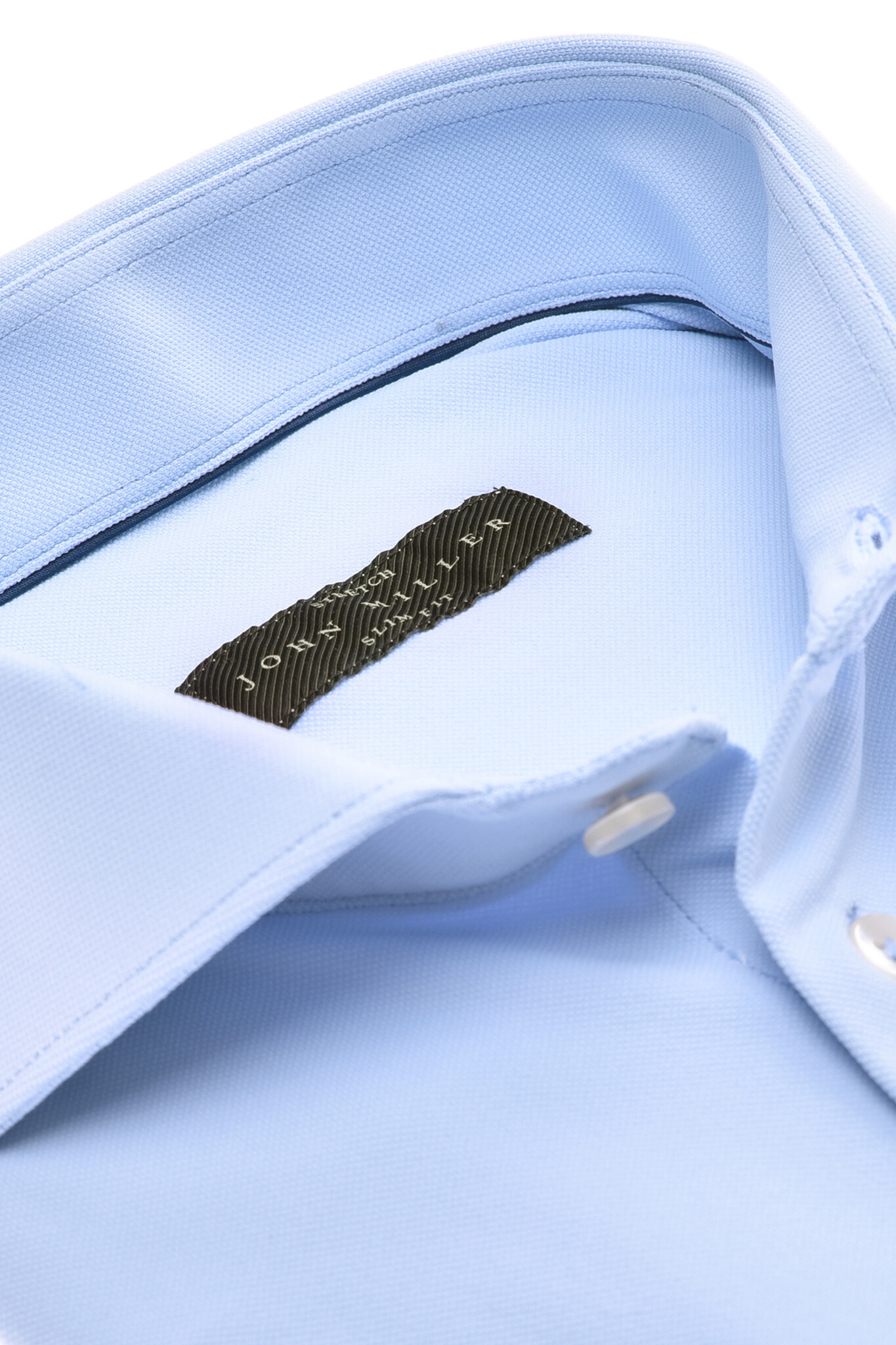 John Miller Overhemd Licht blauw