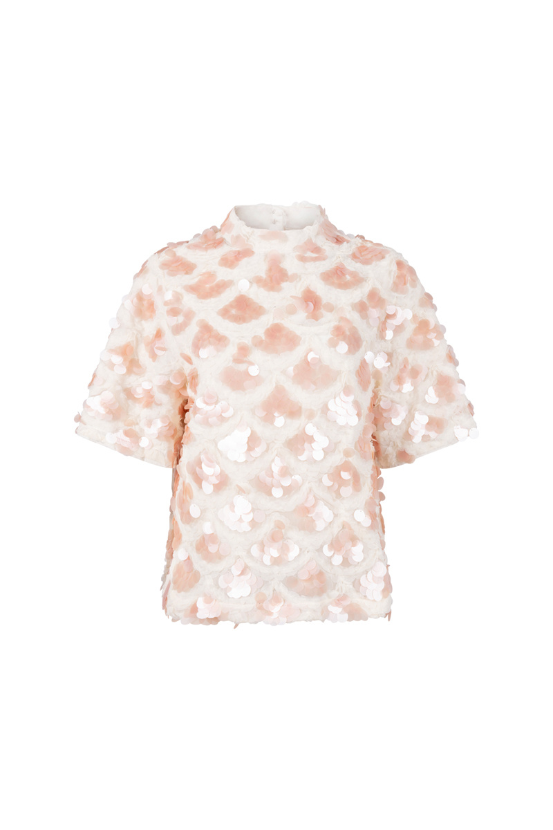 Jansen Amsterdam Rian top peach