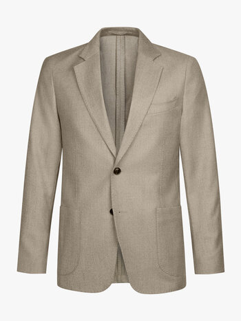 PROFUOMO Wollen colbert lichtbeige