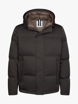 PROFUOMO Magnet parka donkerbruin