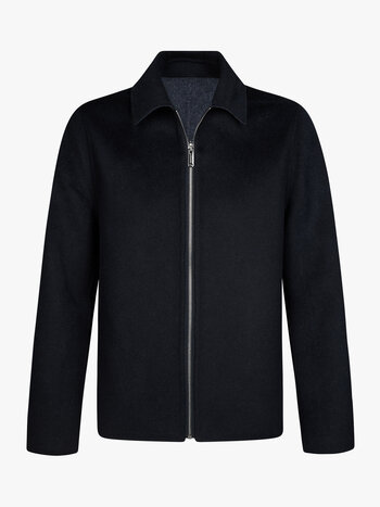 PROFUOMO Reversible jas Dark blue/Blue