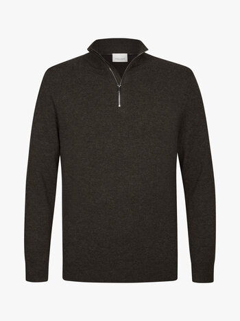PROFUOMO Zip Brown