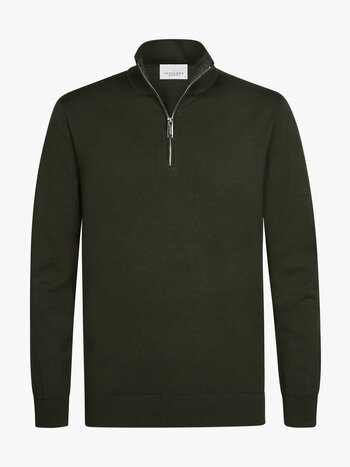 PROFUOMO Zip Dark green