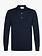 PROFUOMO Polo lange mouw Dark blue