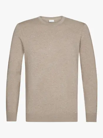 PROFUOMO Luxury Basic crewneck beige
