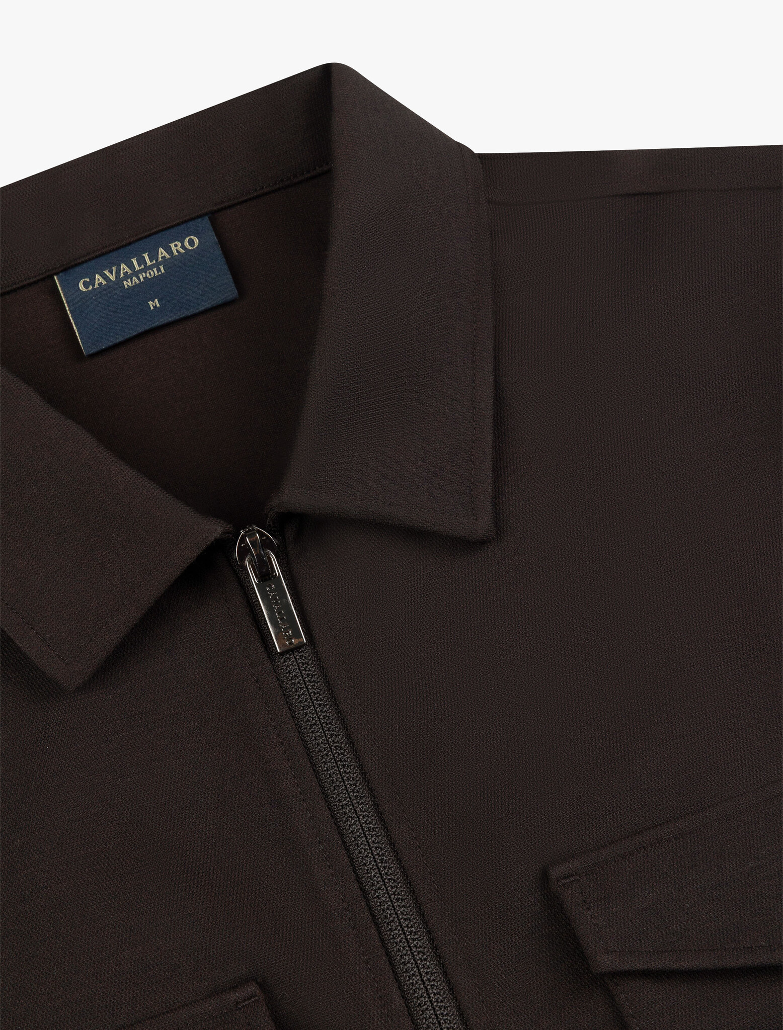 CAVALLARO  Zeradino overshirt dark brown