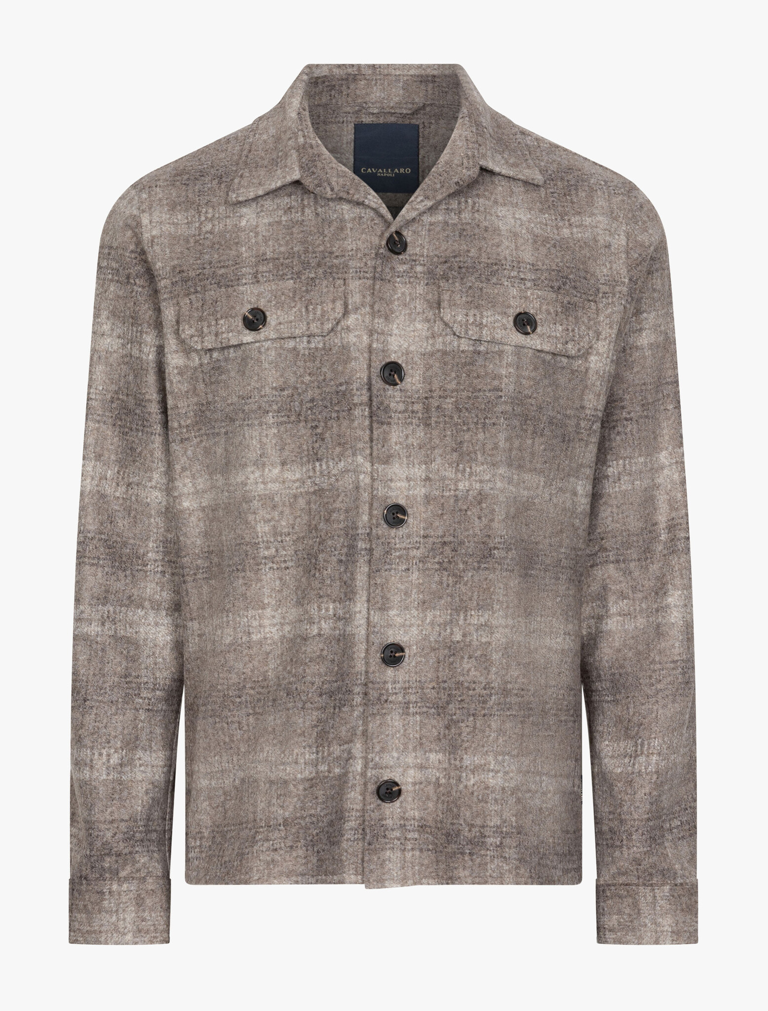 CAVALLARO  Selvoni overshirt taupe