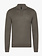 CAVALLARO  Saronno half zip pullover dark taupe