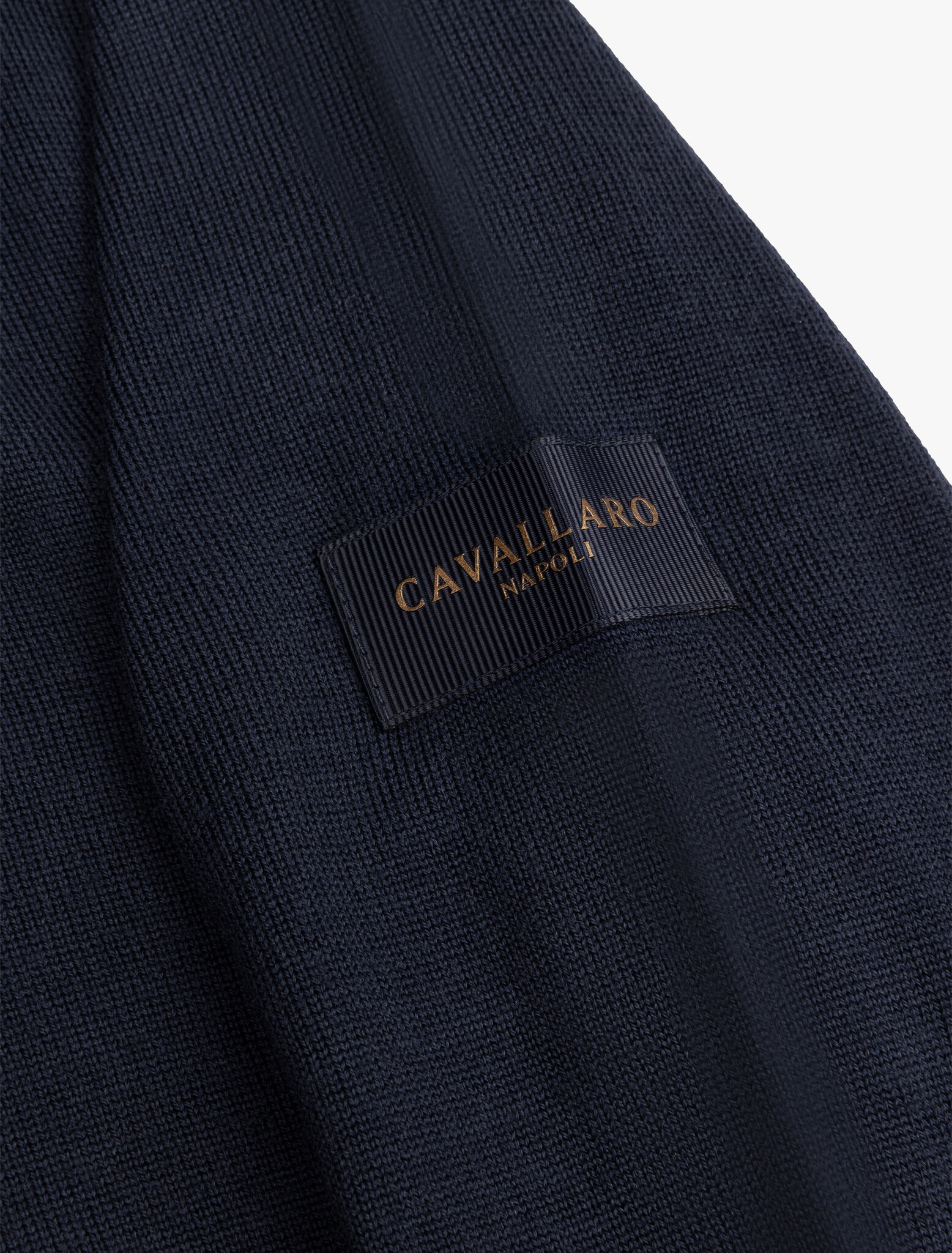 CAVALLARO  Saronno half zip pullover dark blue