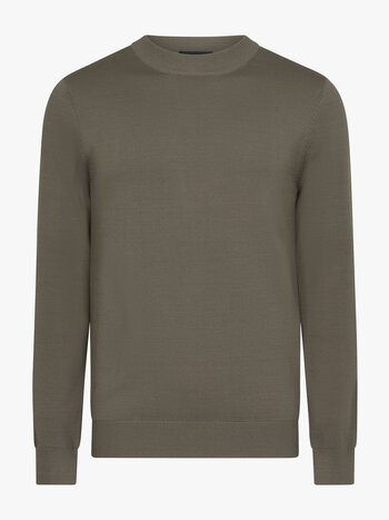 CAVALLARO Milacio turtle neck pullover dark taupe
