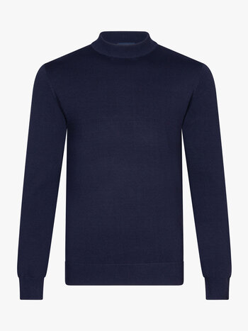 CAVALLARO Milacio turtle neck pullover dark blue