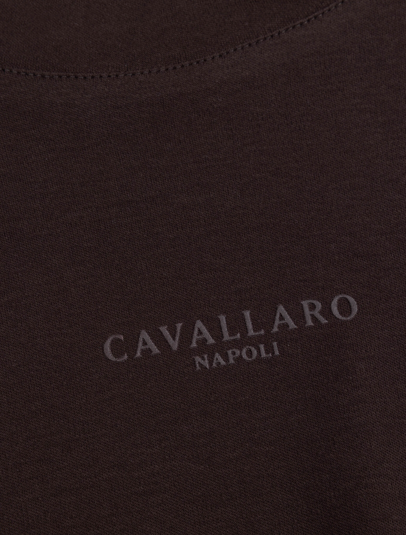 CAVALLARO Luciano tee dark brown