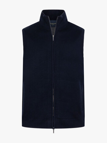 CAVALLARO Malanio waistcoat dark blue