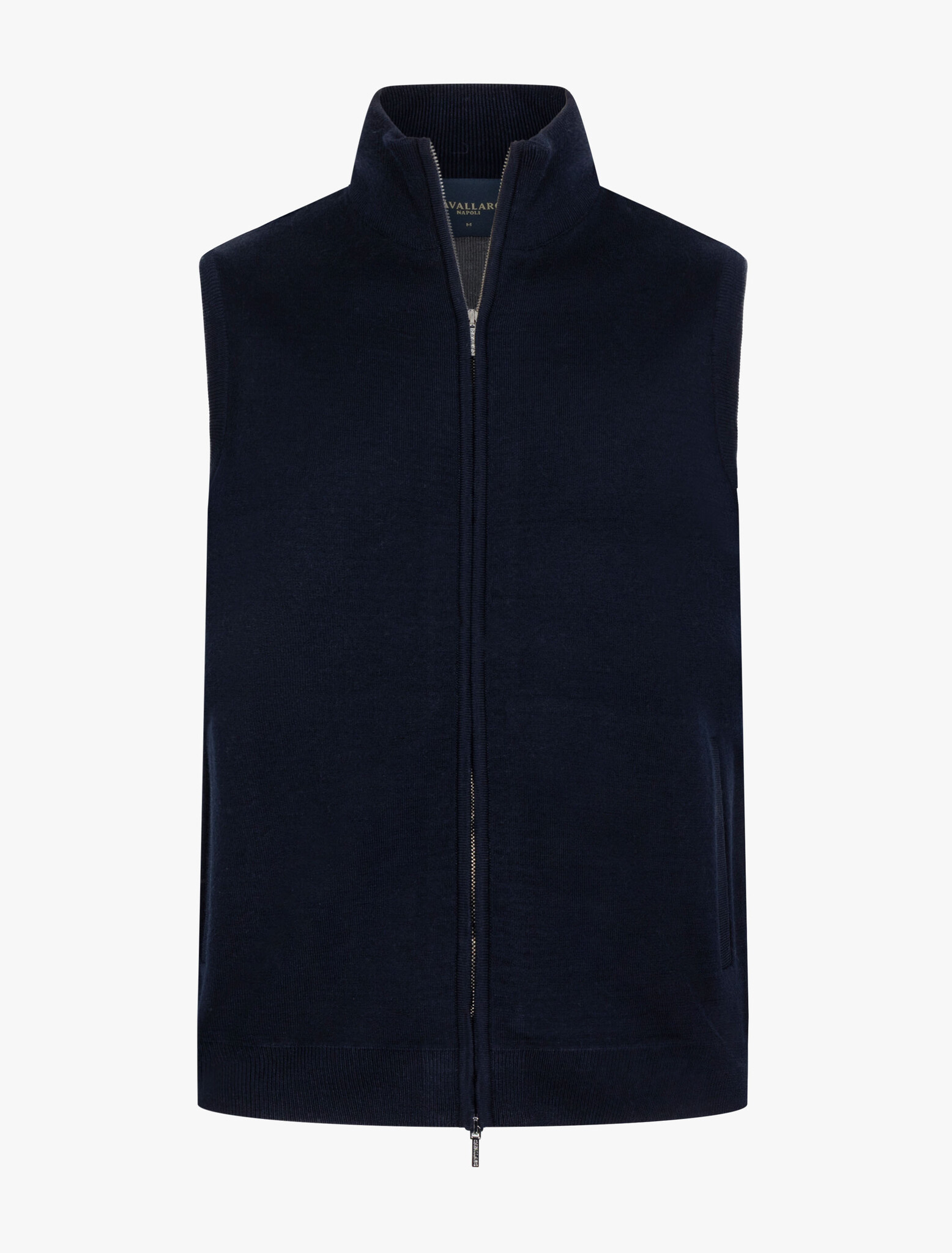 CAVALLARO  Malanio waistcoat dark blue