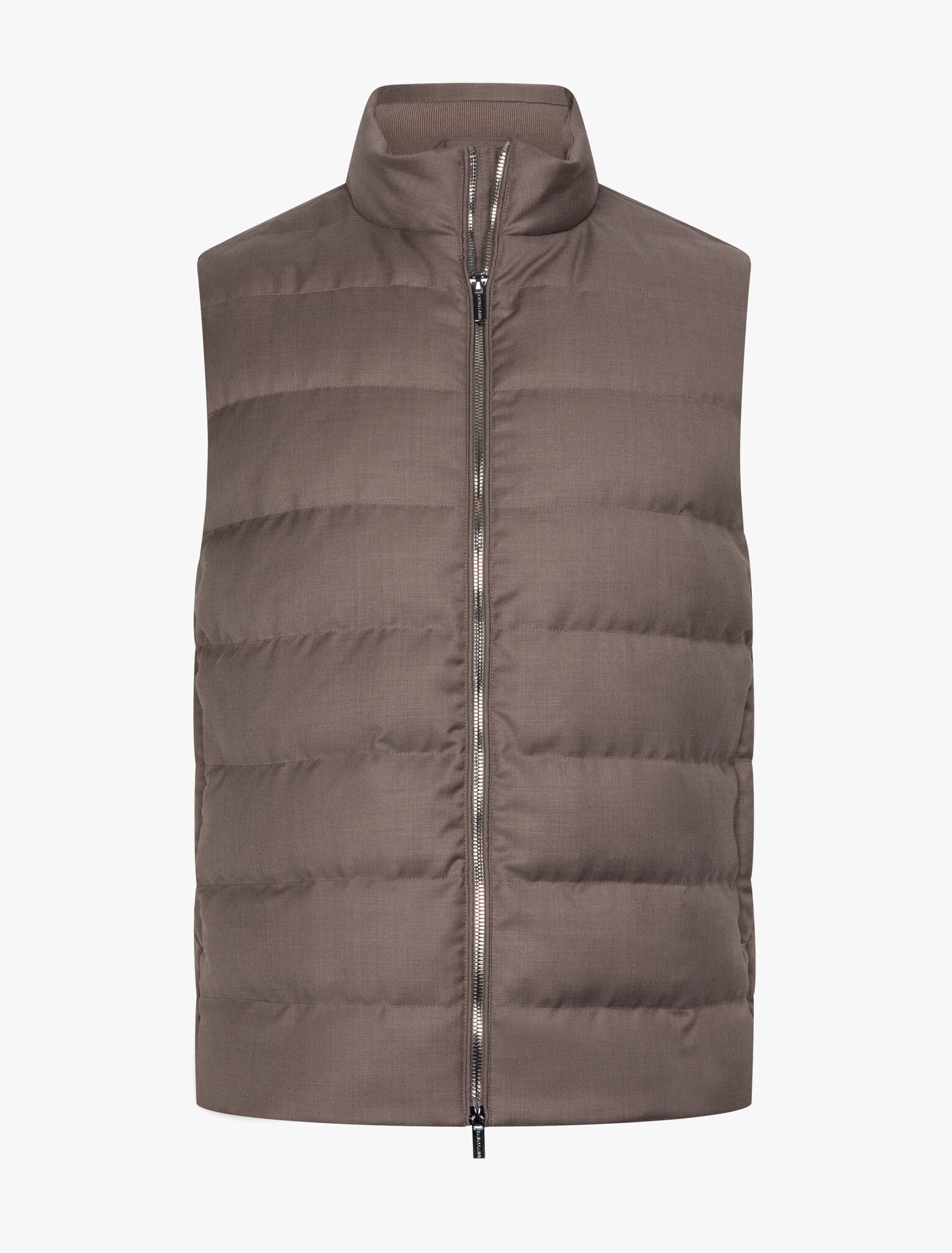 CAVALLARO  Toligio bodywarmer dark taupe melange