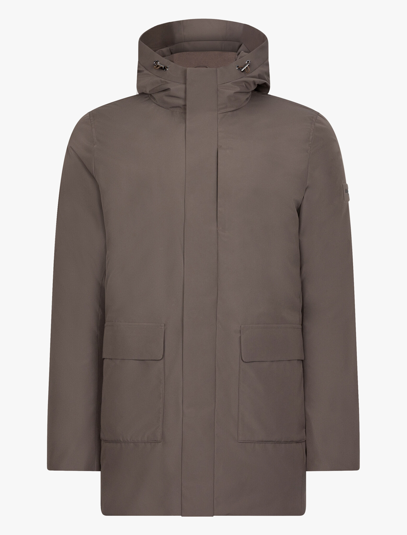 CAVALLARO  Villaggio parka dark taupe