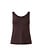 Jansen Amsterdam River singlet tencel dark brown