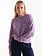 Jansen Amsterdam Alicia trui sweat heels print long sleeve wine