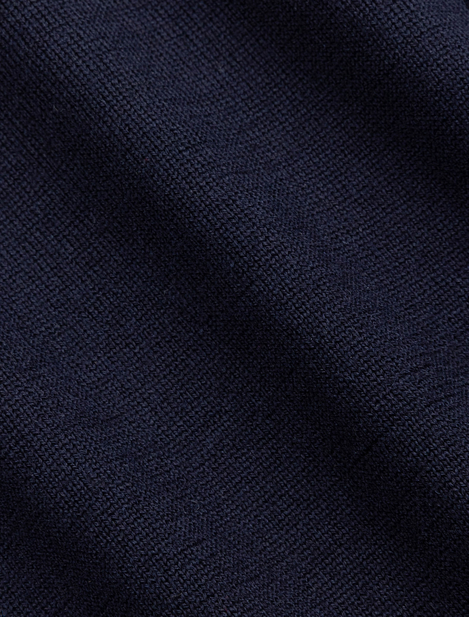 Cavallaro Napoli Merino Half Zip Pullover Dark Blue