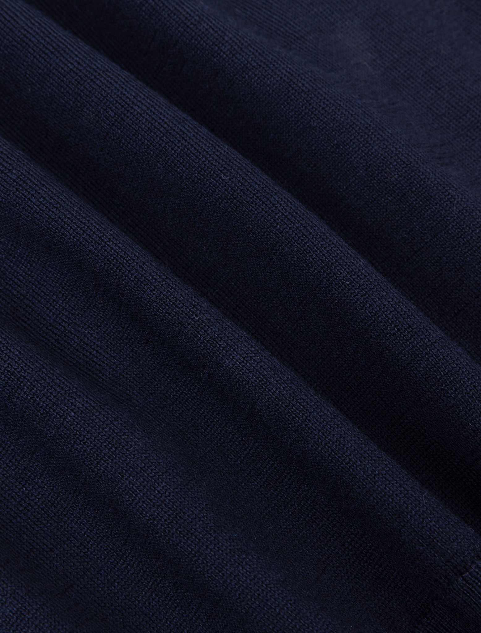 Cavallaro Napoli Merino Round Neck Pullover Dark Blue