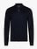 Cavallaro Napoli Merino Full Zip Cardigan Dark Blue
