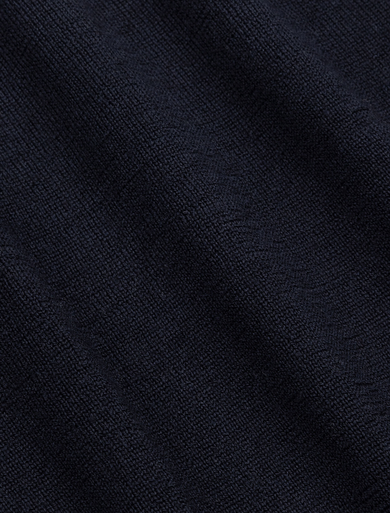Cavallaro Napoli Merino Full Zip Cardigan Dark Blue