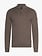 Cavallaro Napoli Merino Half Zip Pullover Taupe