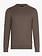Cavallaro Napoli Merino Round Neck Pullover Taupe
