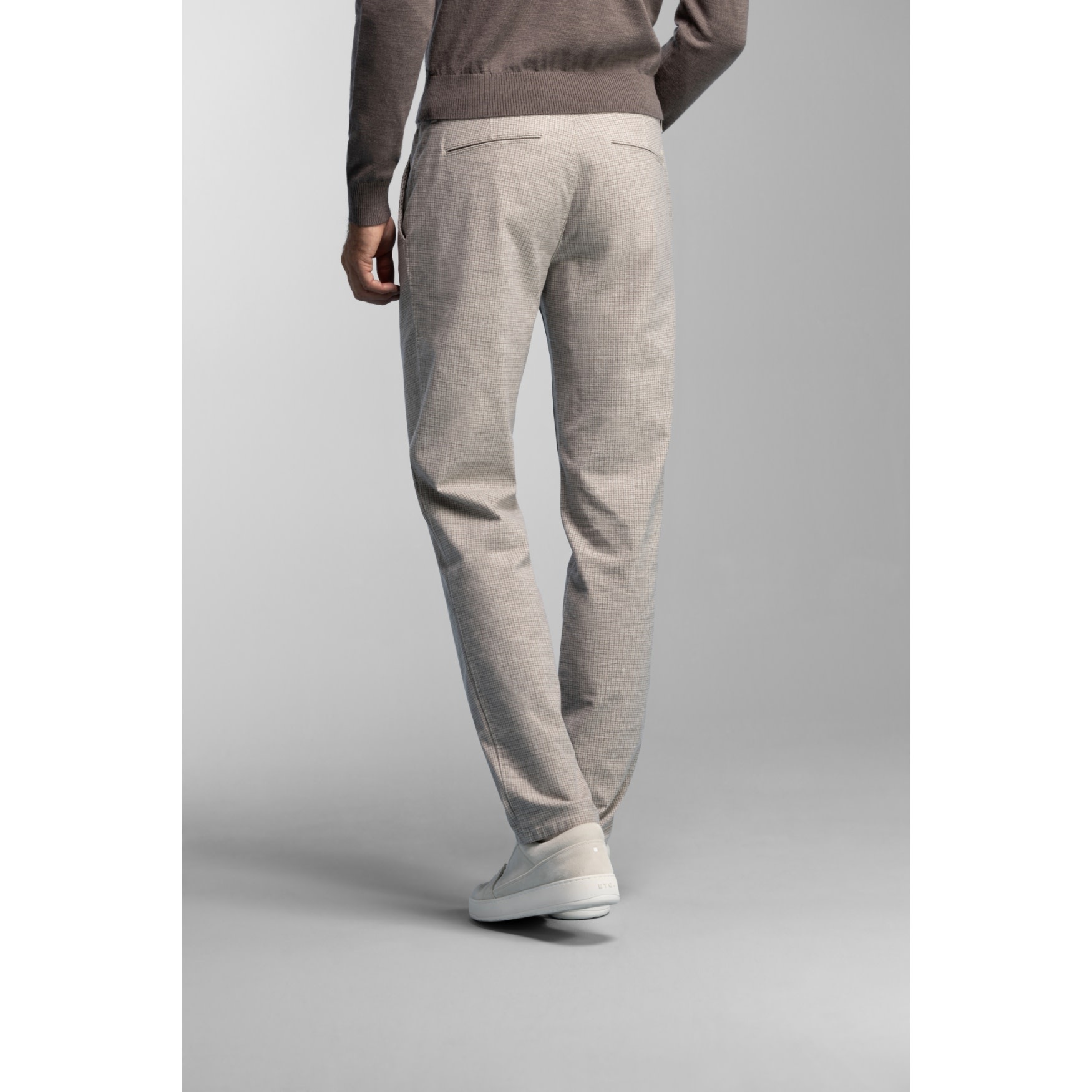 NORTH84 Pleated chino beige