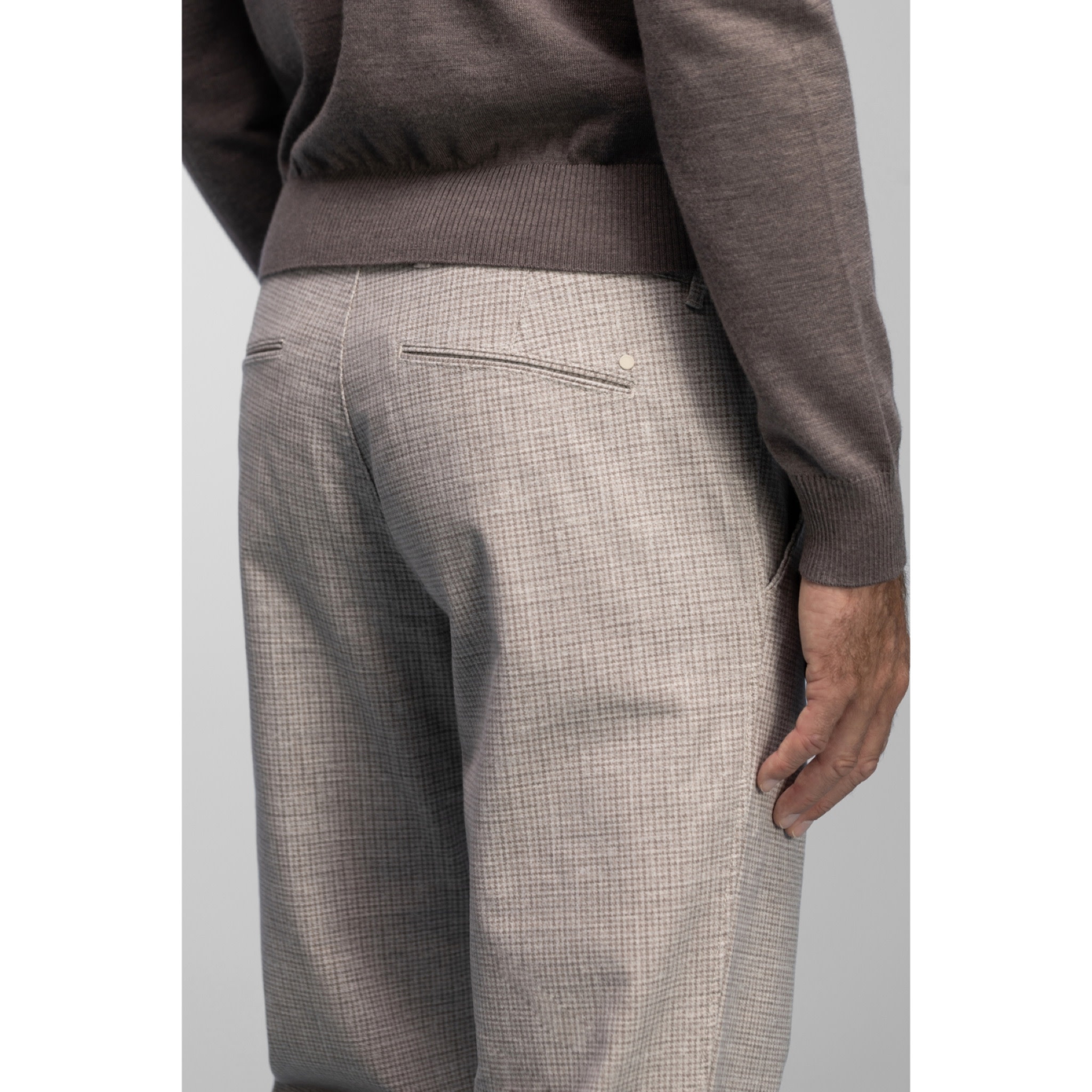 NORTH84 Pleated chino beige