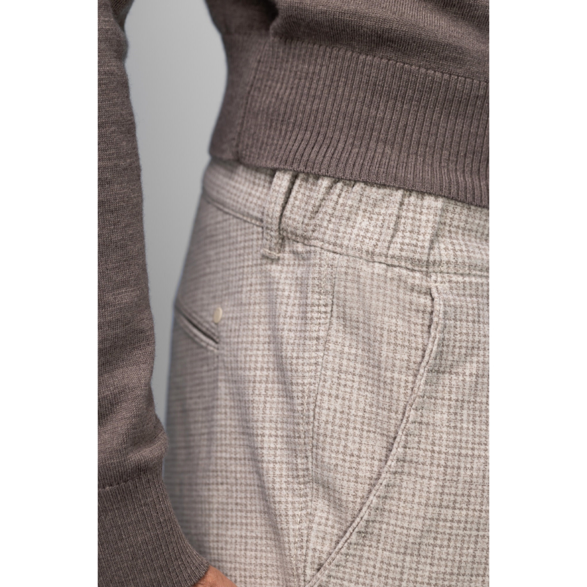 NORTH84 Pleated chino beige